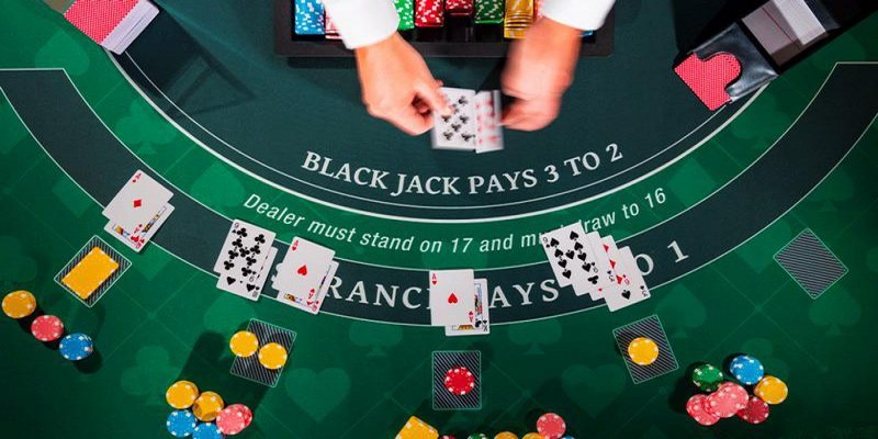 Quy tắc rút bài trong luật chơi Blackjack